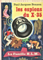 Couverture Les espions du X-35 Editions Hachette (Bibliothèque Rose) 1976