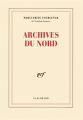 Couverture Archives du Nord Editions Gallimard  (Blanche) 1978