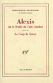 Couverture Alexis, Le Coup de Grâce Editions Gallimard  (Blanche) 1971