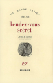 Couverture Rendez-vous secret Editions Gallimard  (Du monde entier) 1985