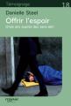 Couverture Offrir l'espoir Editions Feryane (Gros Caracteres) 2011