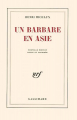 Couverture Un barbare en asie Editions Gallimard  (Blanche) 1933
