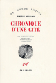 Couverture Chronique d'une cité Editions Gallimard  (Du monde entier) 1960