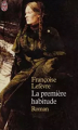 Couverture La première habitude  Editions J'ai Lu (Biographie) 1974