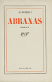 Couverture Abraxas Editions Gallimard  (Blanche) 1938