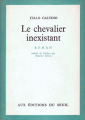 Couverture Le chevalier inexistant Editions Seuil (Cadre vert) 1962