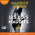 Couverture Les rois maudits, tome 6 : Le lis et le lion Editions Audiolib 2023