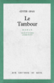 Couverture Le tambour Editions Seuil (Cadre vert) 1961