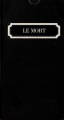Couverture Le mort Editions Pauvert 1967