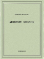 Couverture Modeste Mignon Editions Bibebook 2015