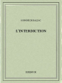 Couverture L'interdiction Editions Bibebook 2015