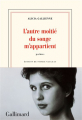 Couverture L'autre moitié du songe m'appartient Editions Gallimard  (Blanche) 2020