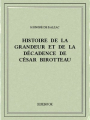 Couverture César Birotteau Editions Bibebook 2015