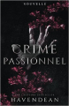 Couverture Crime Passionnel Editions EdiLigne 2023