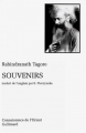 Couverture Souvenirs Editions Gallimard  (Connaissance de l'orient) 1991