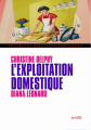 Couverture L'exploitation domestique Editions Syllepse (Nouvelles Questions Féministes) 2019