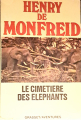 Couverture Le cimetière des éléphants  Editions Grasset 1973