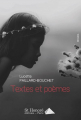 Couverture Textes et poèmes Editions Saint Honoré 2016