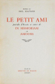 Couverture Le petit ami, précédé d'Essais et suivi de In Memoriam et Amours Editions Mercure de France 1956