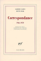 Couverture Correspondance : 1946-1959 Editions Gallimard  (Blanche) 2007