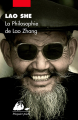 Couverture La philosophie de Lao Zhang Editions Philippe Picquier 2009