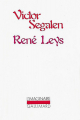 Couverture René Leys Editions Gallimard  (L'imaginaire) 1978