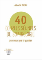 Couverture 40 courtes séances de sophrologie  Editions France Loisirs 2018