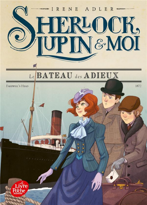 Couverture Sherlock, Lupin & Moi, tome 12 : Le bateau des adieux