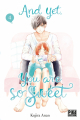 Couverture And yet, you are so sweet, tome 4 Editions Pika (Shôjo - Cherry blush) 2023