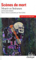 Couverture Scènes de mort : Mourir en littérature  Editions Folio  (Classique) 2023