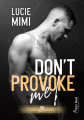 Couverture Don’t provoke me Editions Alter Real 2023