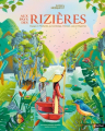 Couverture Aux pays des rizières : Voyage en Thaïlande, au Cambodge, Vietnam, Laos et Myanmar Editions Nathan (Album Mosquito) 2023