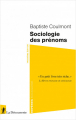 Couverture Sociologie des prénoms Editions La Découverte (Repères) 2022
