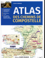 Couverture Atlas des chemins de Compostelle Editions Ouest-France 2023