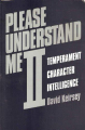 Couverture Please Understand Me II Editions Prometheus Books 1998