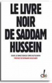 Couverture Le livre noir de Saddam Hussein  Editions Cohen&Cohen 2005