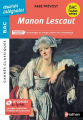 Couverture Histoire du chevalier Des Grieux et de Manon Lescaut / Manon Lescaut Editions Nathan (Carrés classiques) 2022