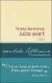 Couverture Juste avant Editions Flammarion 2011