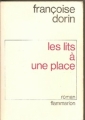 Couverture Les lits à une place Editions Flammarion 1980