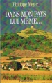 Couverture Dans mon pays lui-même... Editions Flammarion 1993
