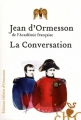 Couverture La Conversation Editions Héloïse d'Ormesson 2011
