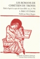 Couverture Erec et Enide Editions Honoré Champion 2009