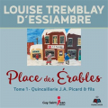 Couverture Place des Érables, tome 1 : Quincaillerie J. A. Picard & fils Editions Vues et voix 2021