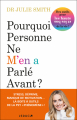 Couverture Pourquoi personne ne m'en a parlé avant ?  Editions Leduc.s 2023