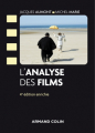 Couverture L'analyse des films Editions Armand Colin (Cinéma/arts visuels) 2020