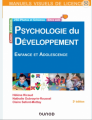 Couverture Psychologie du développement: enfance et adolescence  Editions Dunod 2019