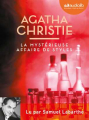 Couverture La Mystérieuse Affaire de Styles Editions Audiolib (Suspense) 2022
