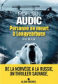Couverture Personne ne meurt à Longyearbyen Editions Albin Michel 2023