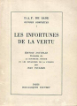 Couverture Les infortunes de la vertu Editions Pauvert 1959