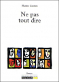 Couverture Ne pas tout dire Editions Grasset (Jeunesse) 2000
